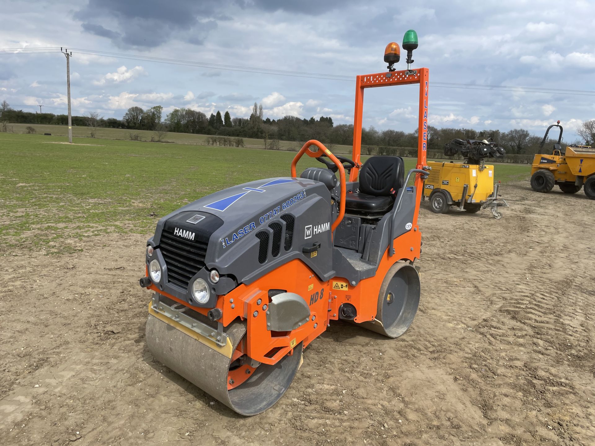 2020 Hamm HD8 Roller - 62Hours, - Image 6 of 9