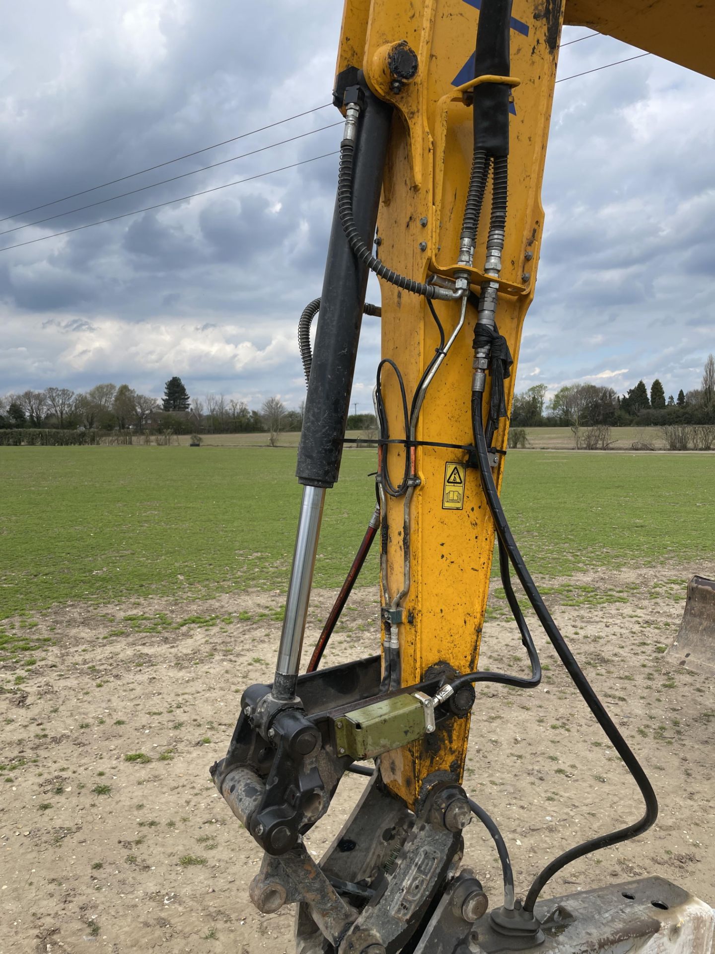 2019 JCB 86C-1 8T Excavator - 1992 Hours, Hydraulic QH, GPS Enabled, Trimble earthworks, - Image 9 of 15