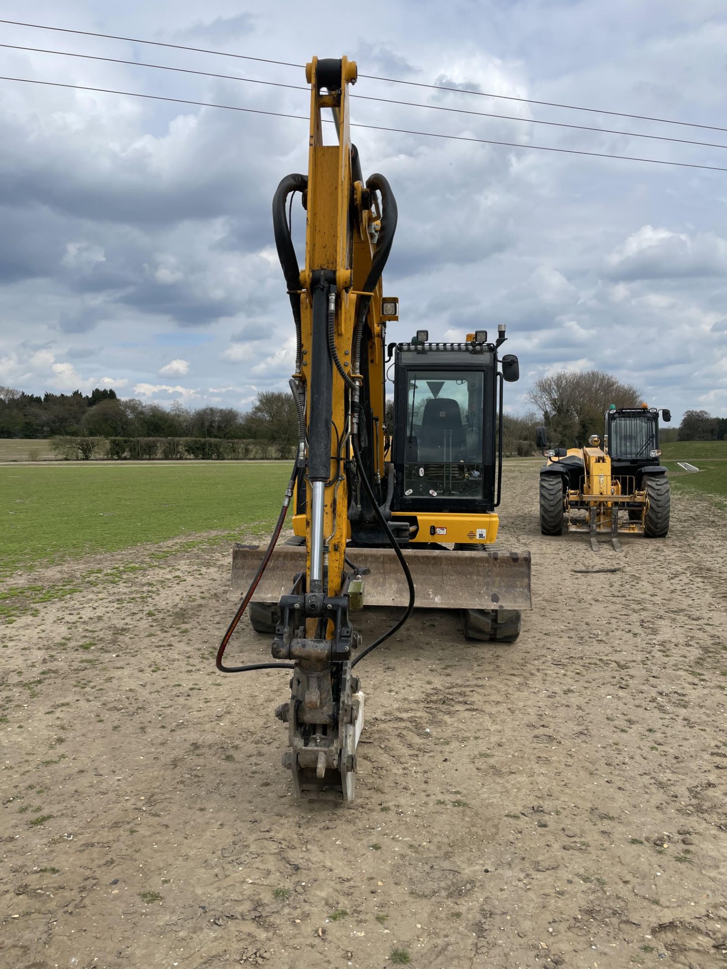 2019 JCB 86C-1 8T Excavator - 1992 Hours, Hydraulic QH, GPS Enabled, Trimble earthworks, - Image 7 of 15