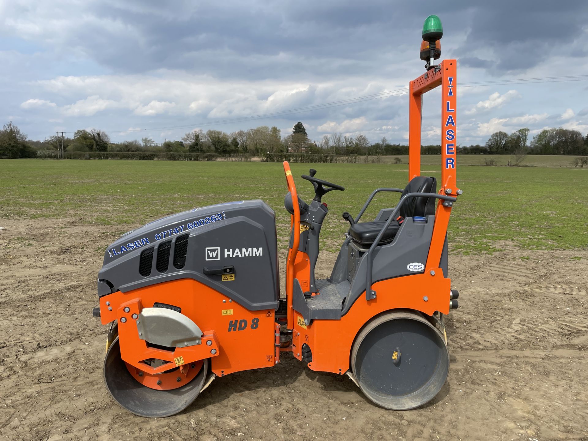 2020 Hamm HD8 Roller - 62Hours, - Image 7 of 9