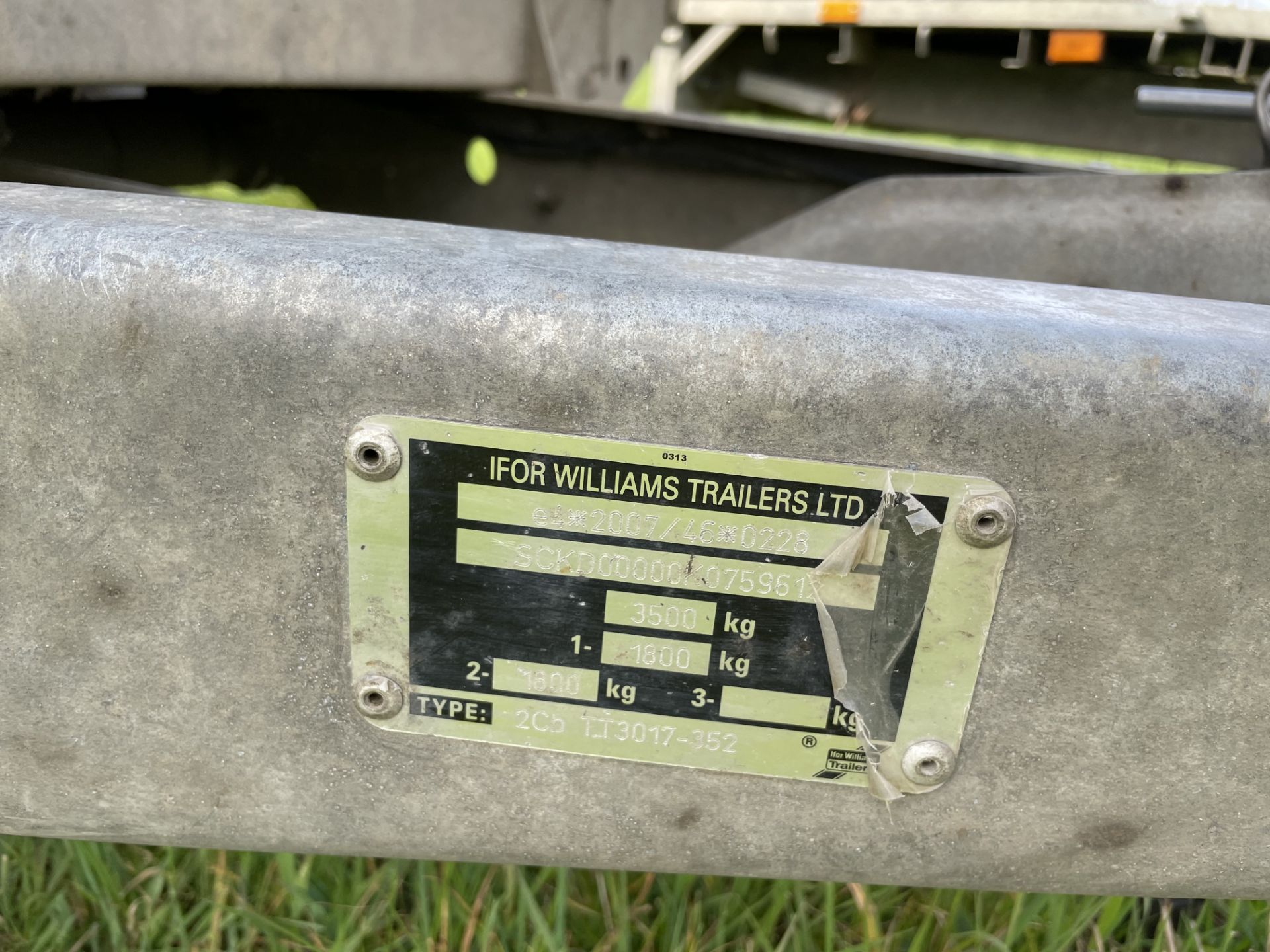 Ifor Williams TT3017 (2019) Tipping Trailer with Aluminium Ramps - Image 5 of 5