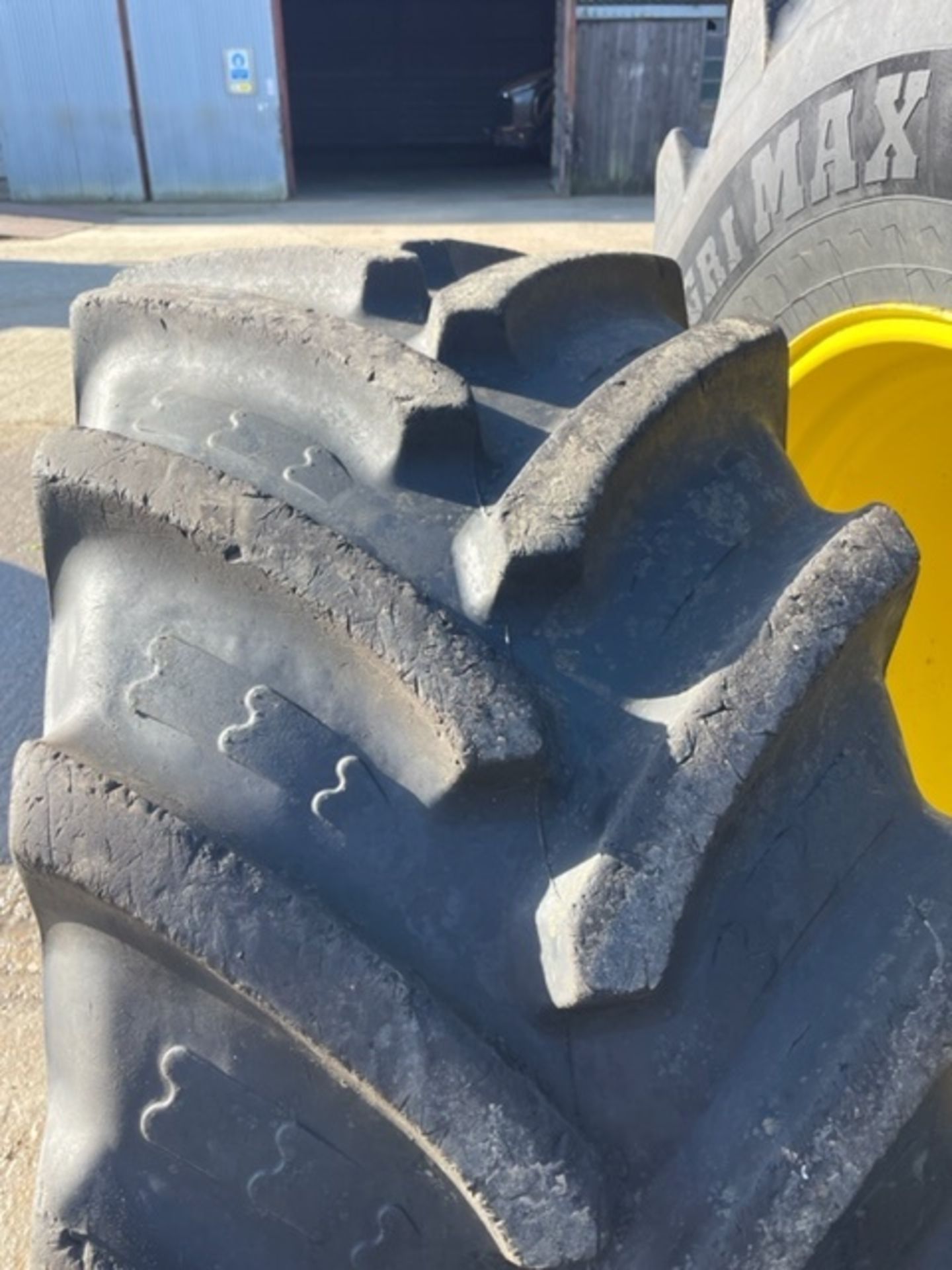 2 x BKT Agri Max 540/65 R28 tyres and rims, - Image 5 of 9