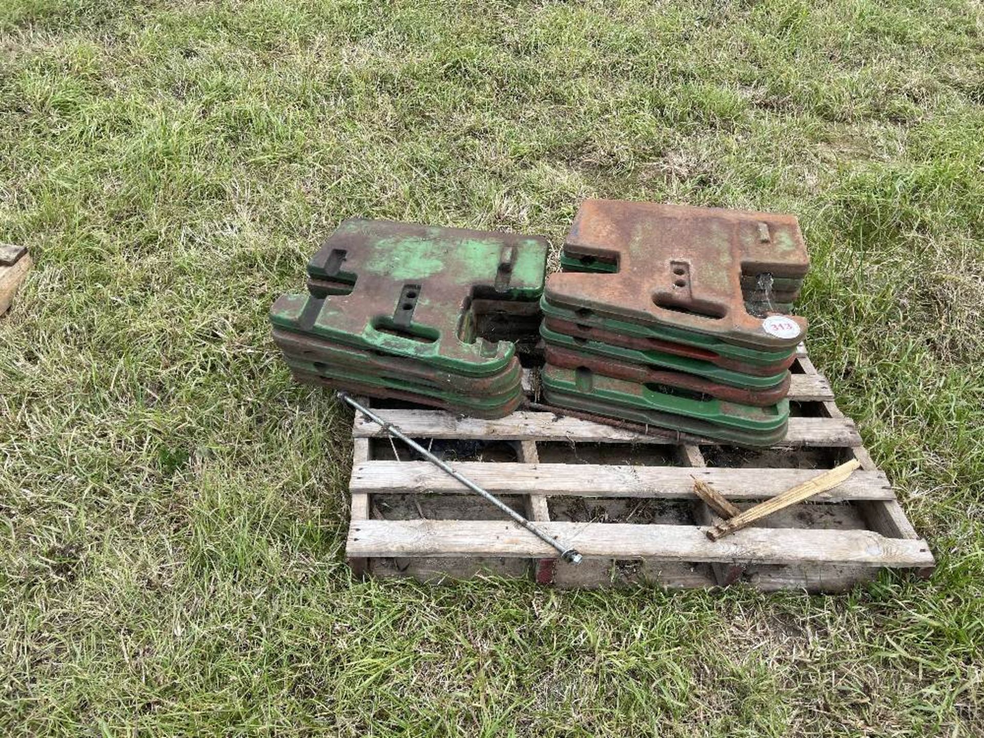 Quantity of John Deere Front Weights - 12 x 50kg - Image 2 of 2