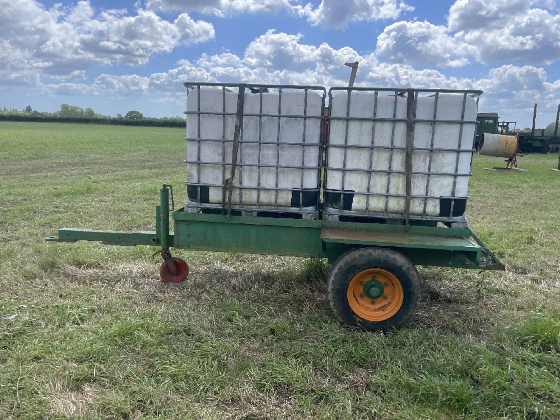 Trailer with Water Tanks - 2 x IBCs