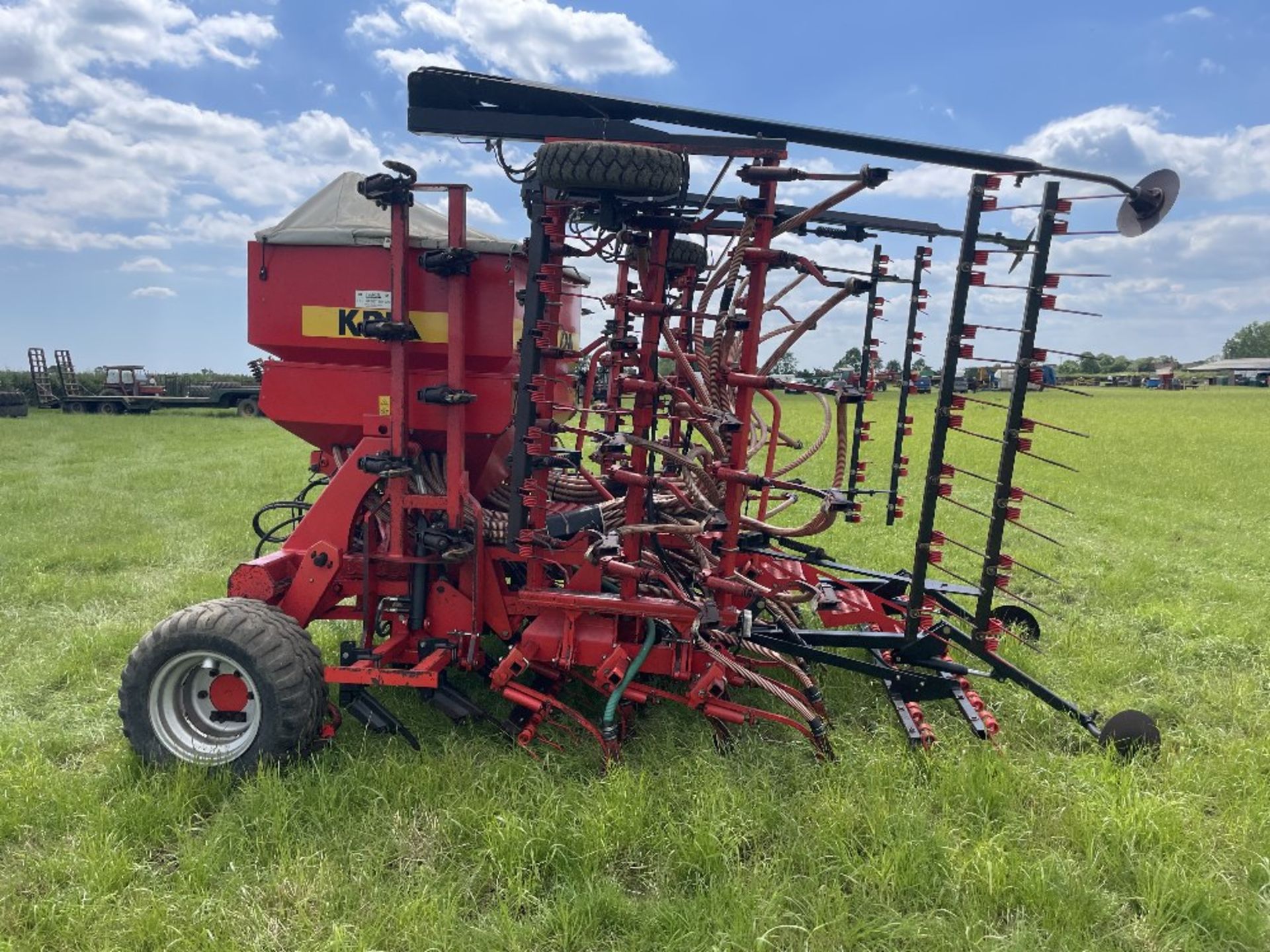 KRM Sola 799 6m drill, airflow, 2009, with Accord seeder unit, - Image 4 of 6