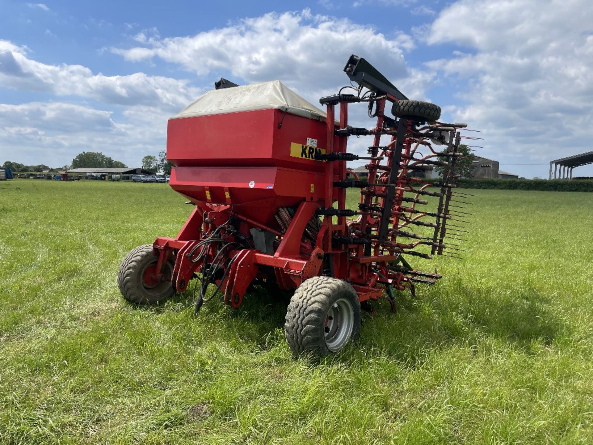 KRM Sola 799 6m drill, airflow, 2009, with Accord seeder unit, - Image 2 of 6