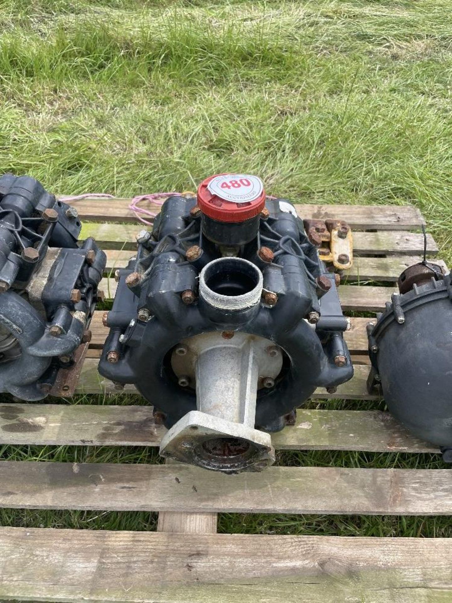 ARP six cylinder sprayer pump