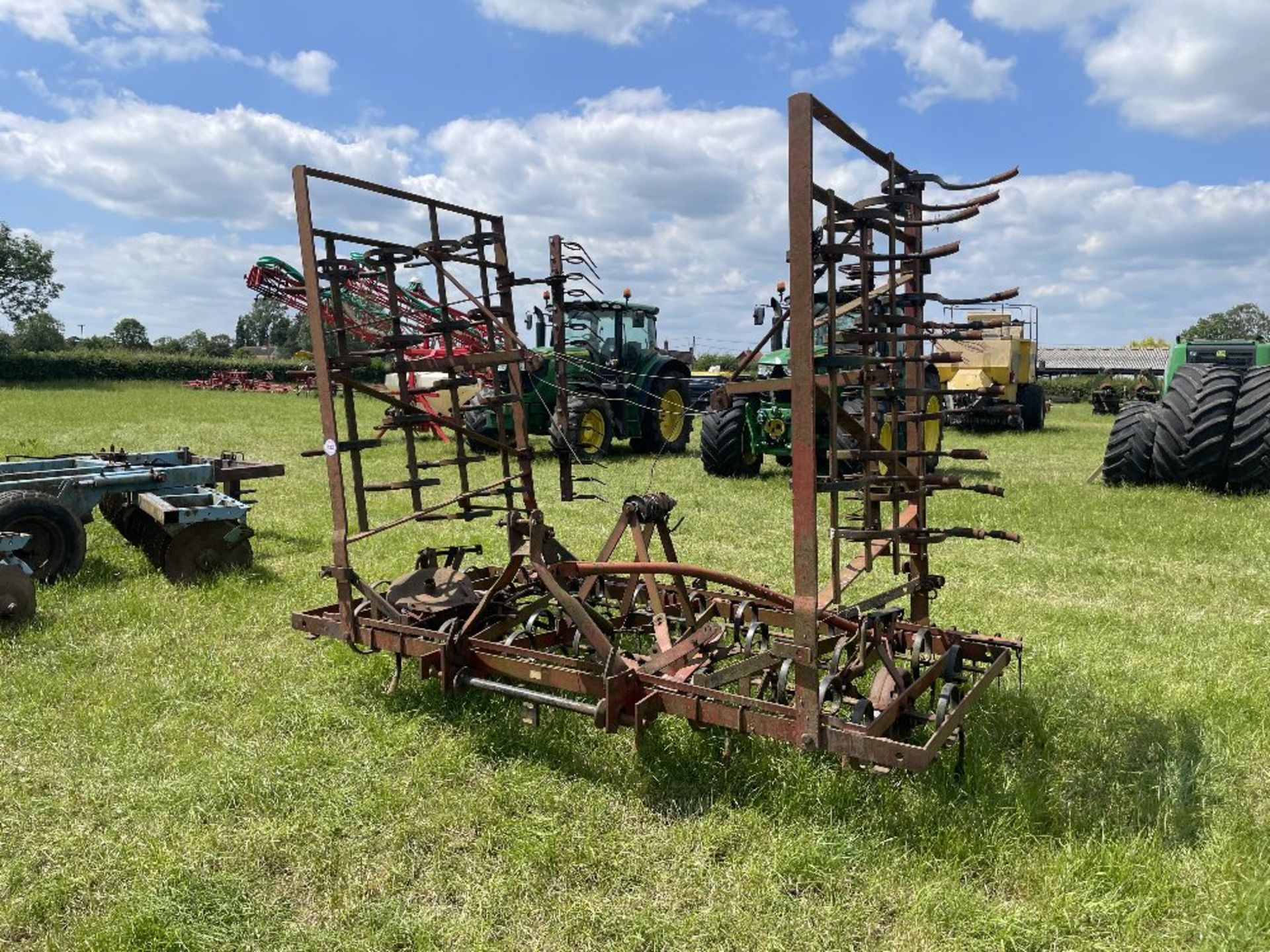 Set of Kongskilde spring tines, - Image 2 of 2