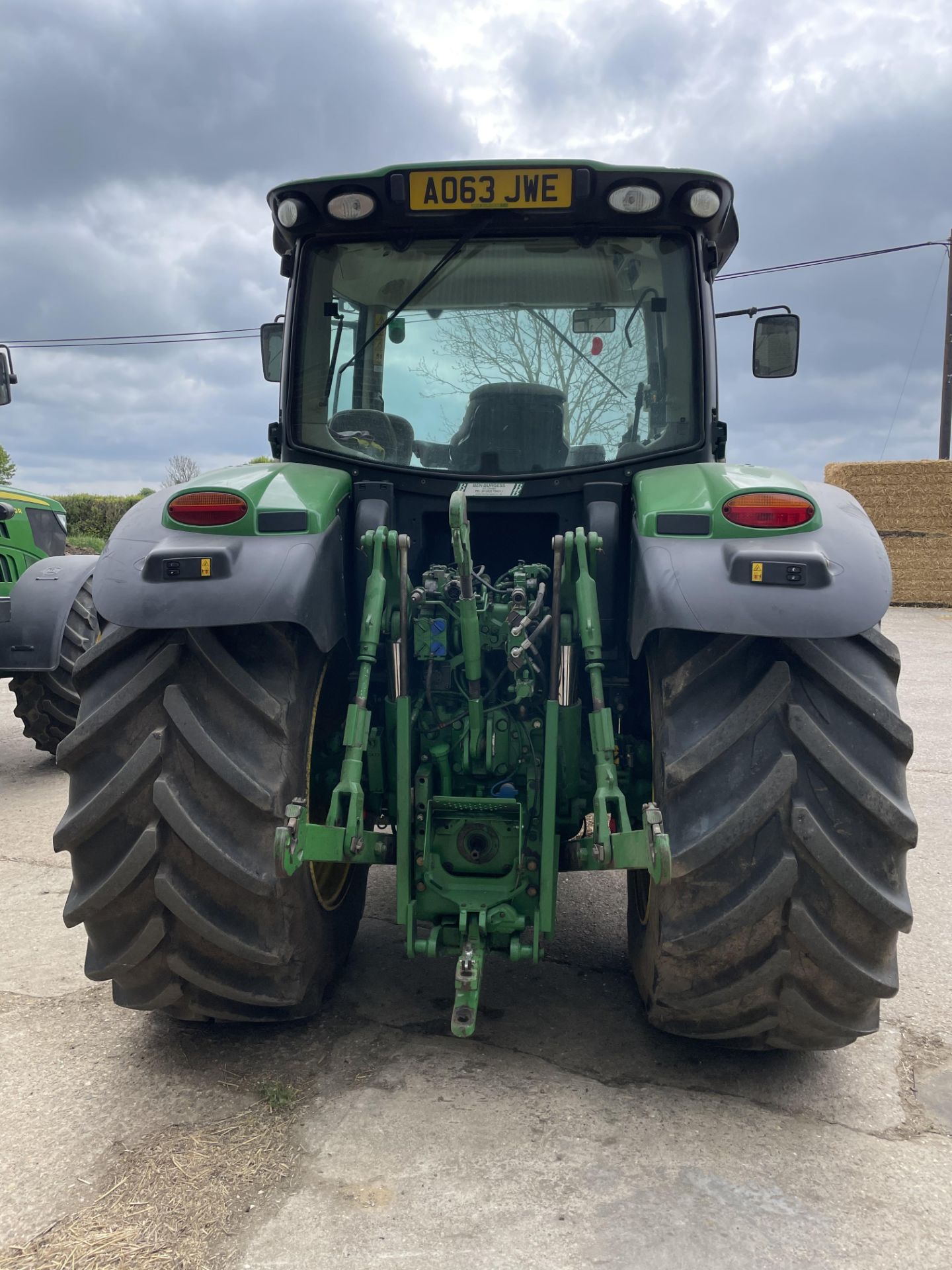 2013 John Deere 6150R 4wd Tractor, approx 6112 hours, Reg No. - Image 6 of 13
