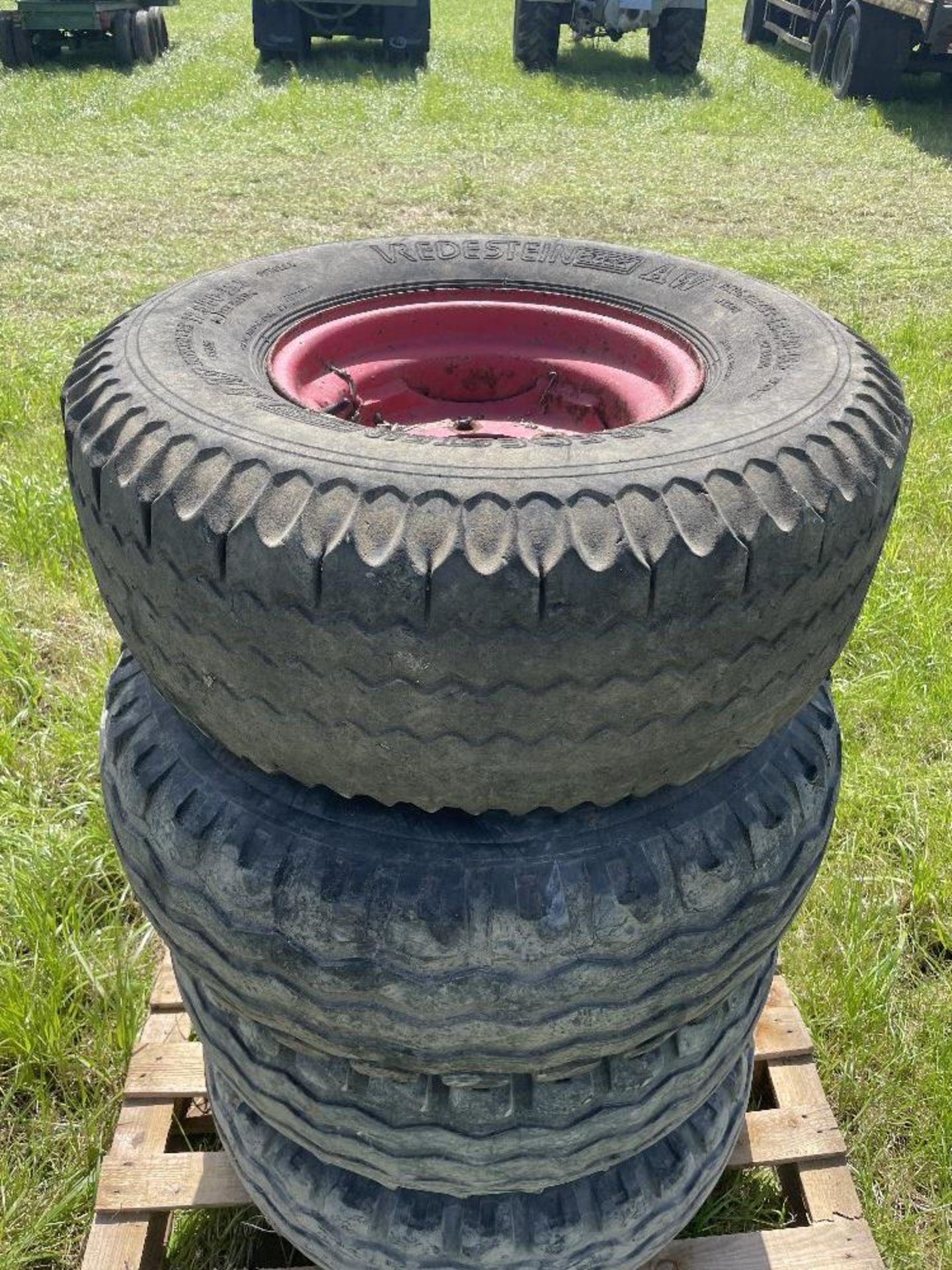 4 x Trailer Tyres - 12.5/80-15. - Image 3 of 5