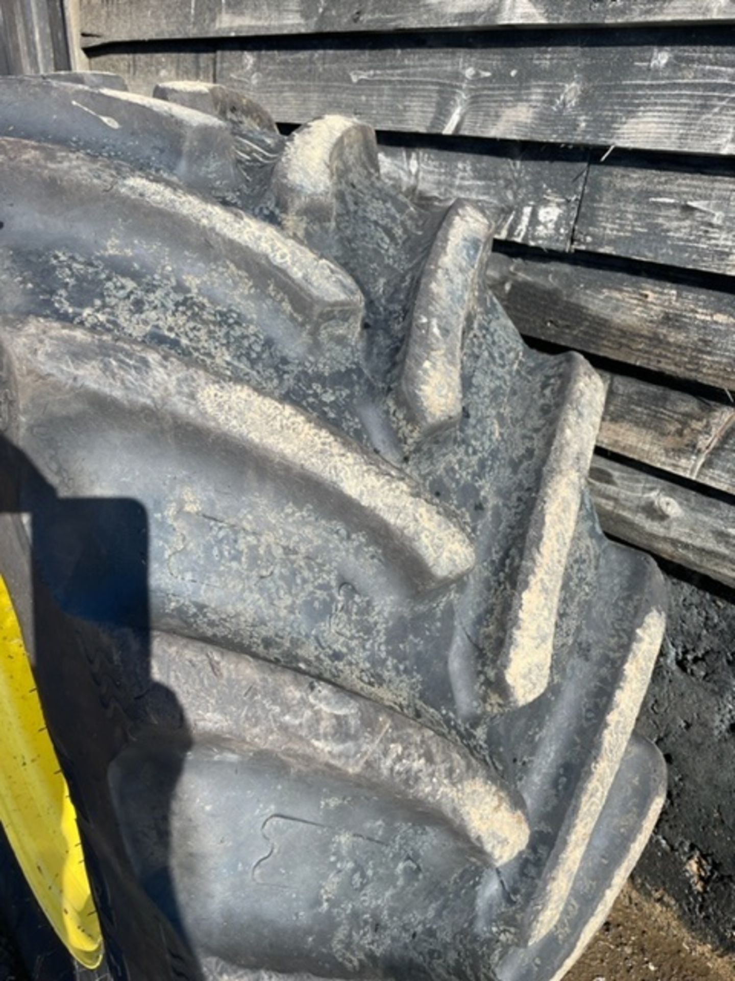 2 x BKT Agri Max 540/65 R28 tyres and rims, - Image 7 of 9