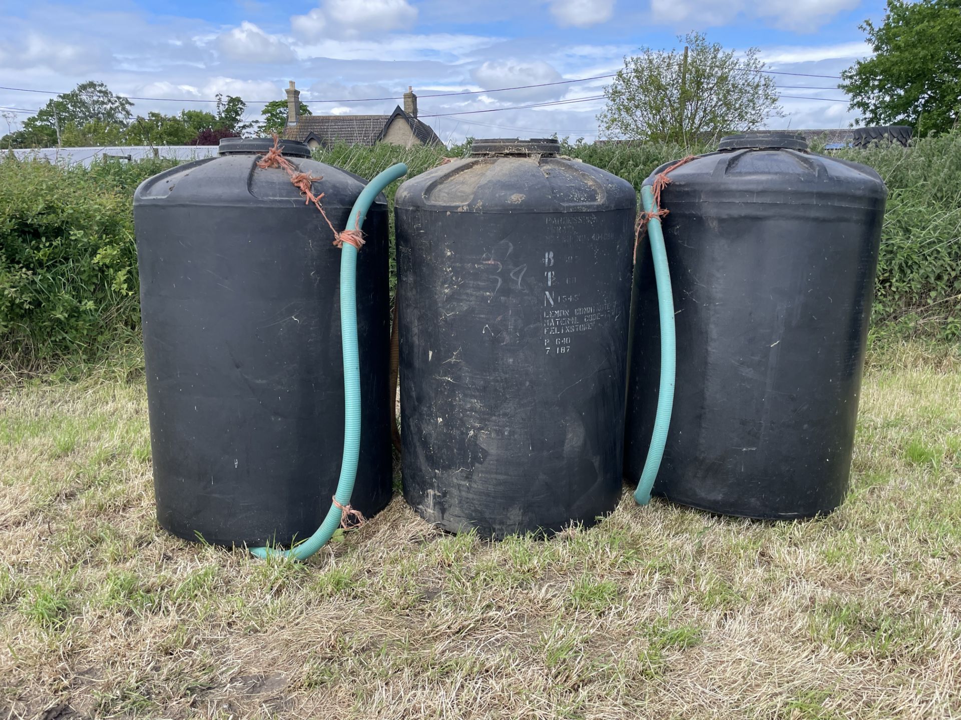 3 x Water Tanks