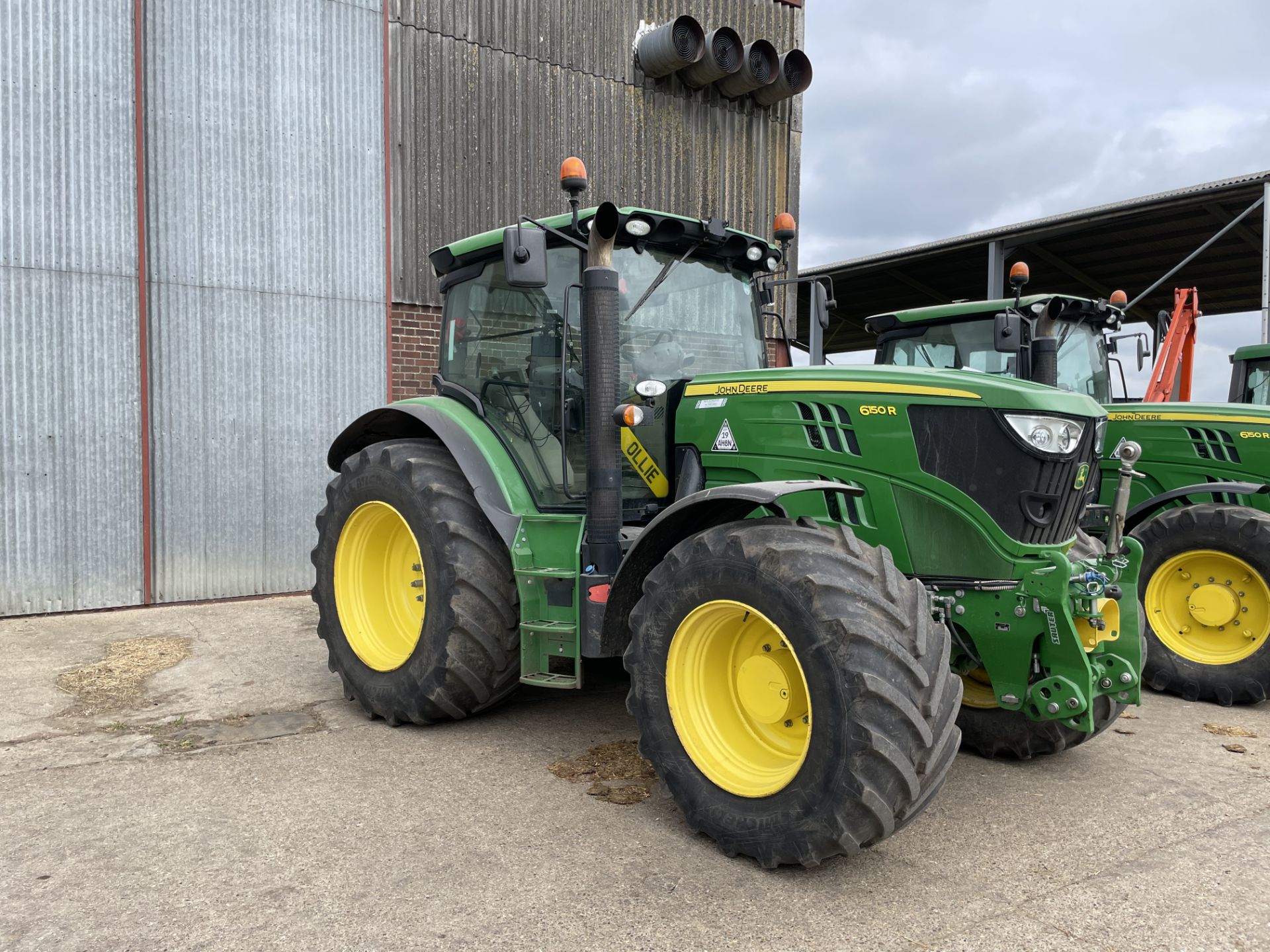 2013 John Deere 6150R 4wd Tractor, approx 6112 hours, Reg No. - Image 3 of 13