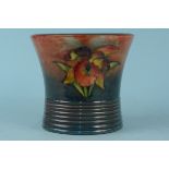 A rare Moorcroft 'Orchid and Spring Flowers' pattern planter produced for the First Class Lounge on
