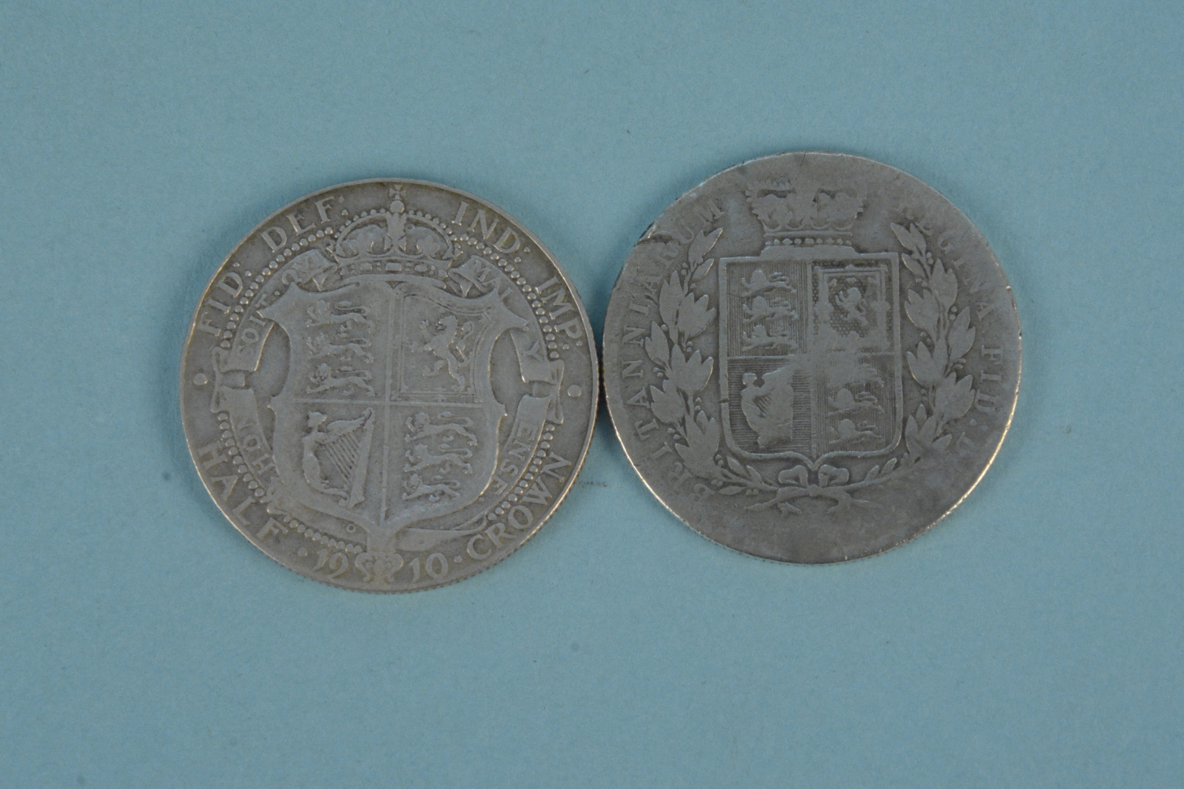 Pre 1920 0.925 silver coinage, weight approx 134g - Image 2 of 3