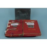 Two boxes of antique photography dry negative plates, both Royal Standard,