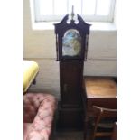 A modern Regency cased thirty one day clock,