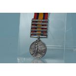A Queens South Africa medal with five clasps, South Africa 1902/1901, Transvaal,