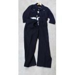 An 'Admirality' blue serge working dress blouse Officers,
