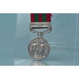 An India medal with Relief of Chitral 1895 clasp to Sergt R.