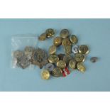 A small quantity of buttons,