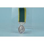 A GR VI Territorial for Efficient Service medal to T.80516 DVR D.D.Harrison R.A.S.C.