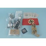 A good quantity of German (PATTERN) reenactors badges,