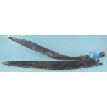 A very large Kukri with sheath,