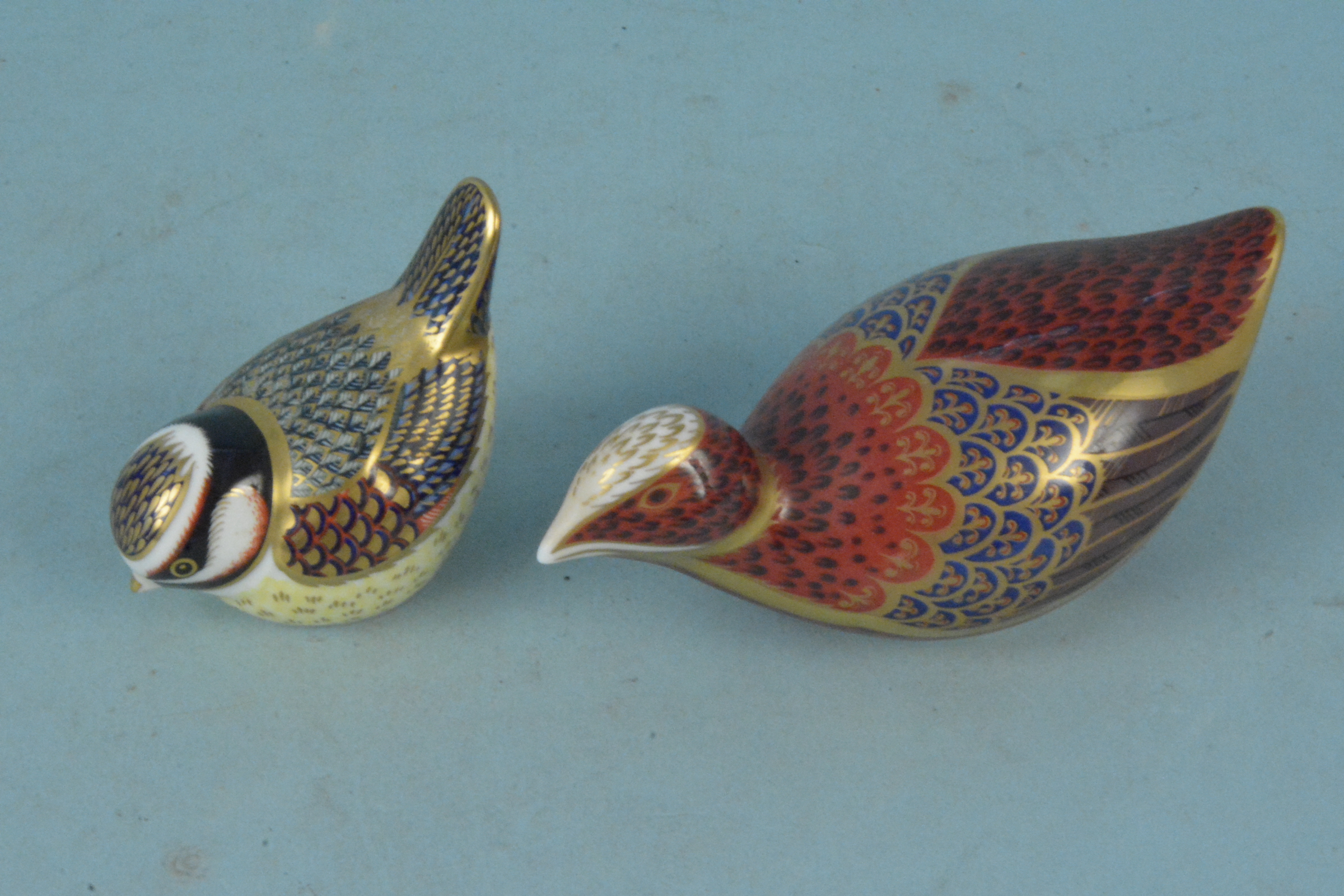 Four Royal Crown Derby figures, rabbit, grouse, - Image 2 of 4