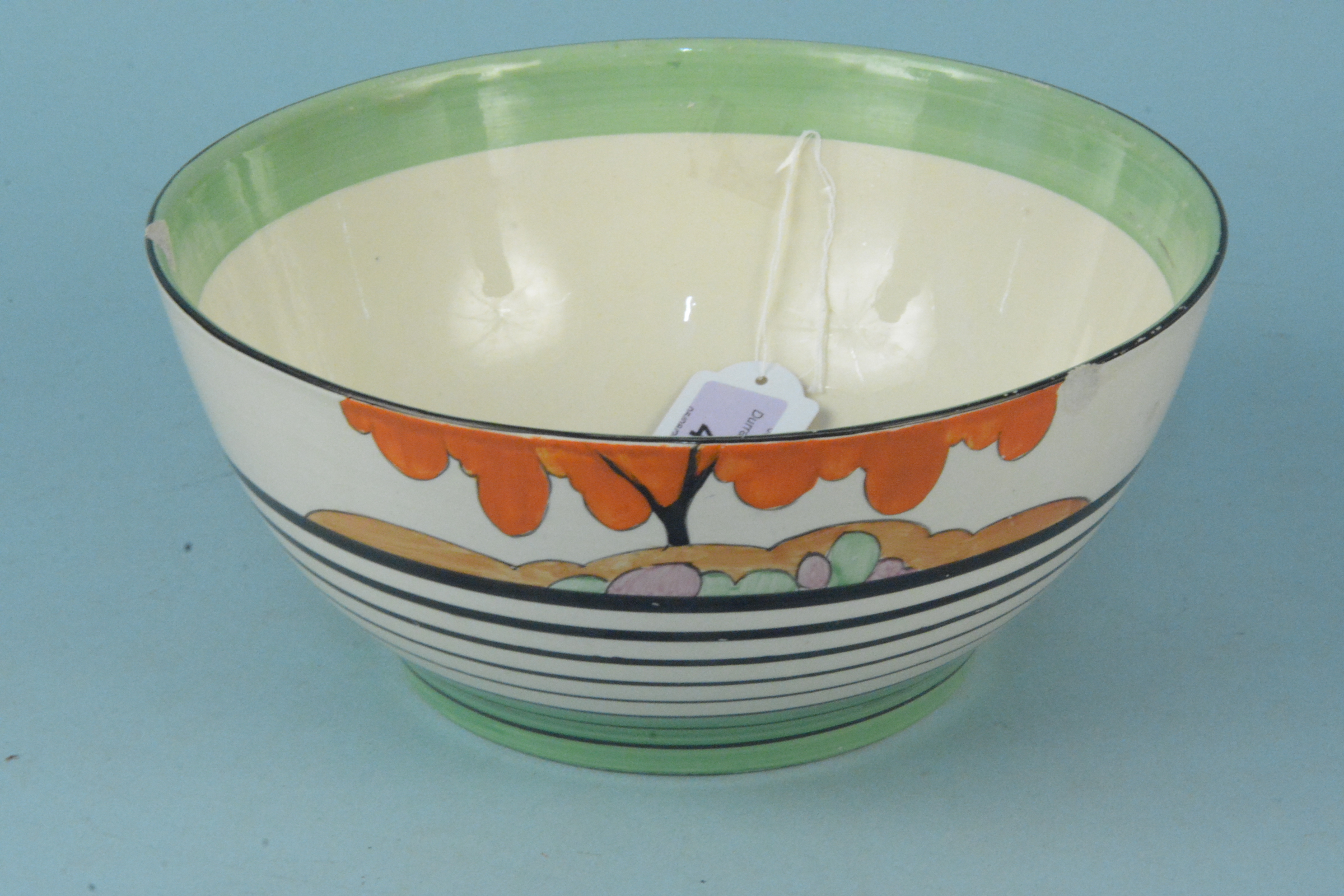 A Clarice Cliff Bizarre Fantasque hand painted bowl, - Image 2 of 5