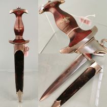A N.S.K.K. Service dagger by the very rare maker Koch & Rau