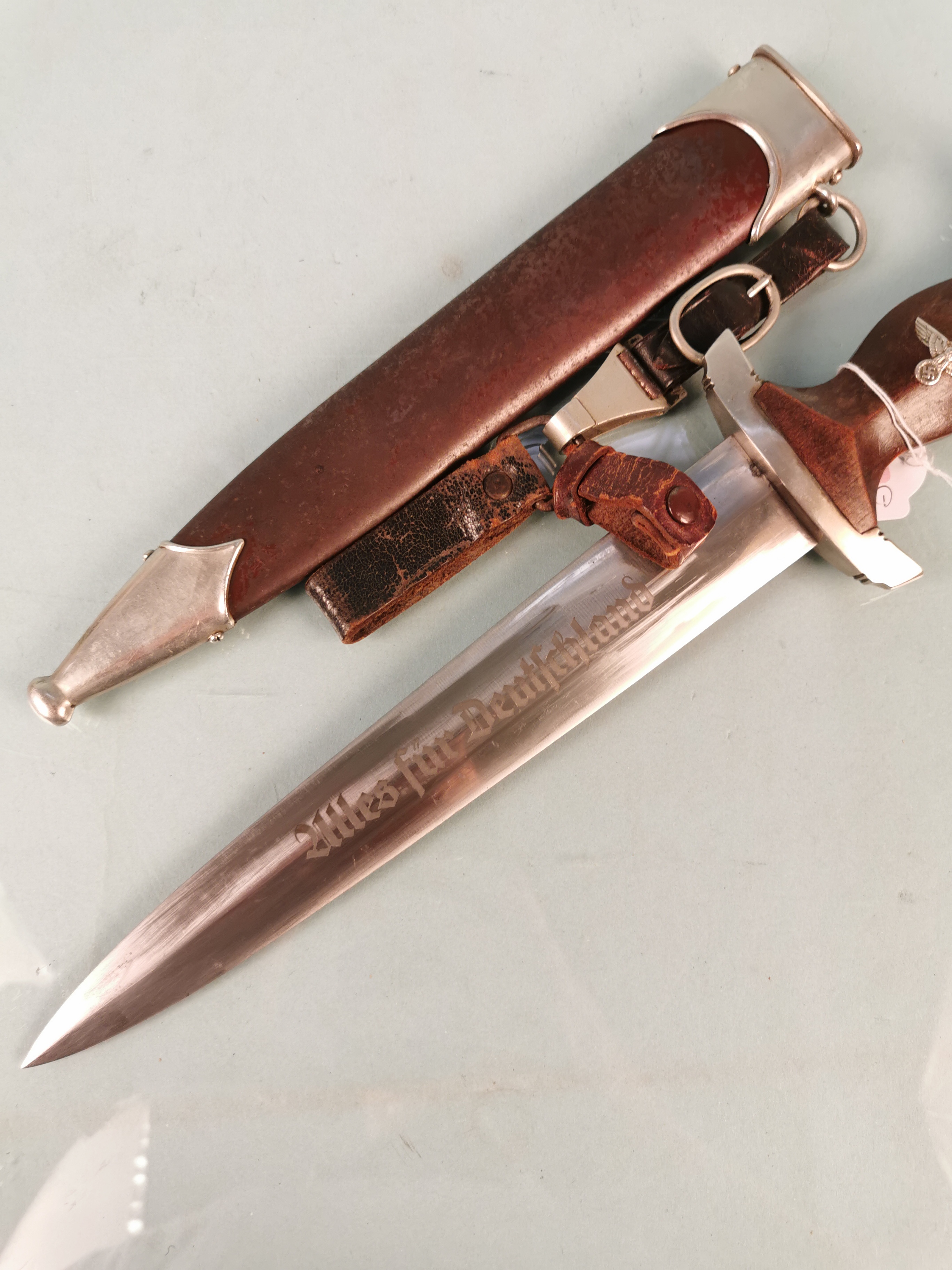 An S.A. Service dagger with erased ROHM inscription by Carl Eickhorn. - Image 4 of 6