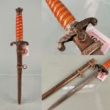 An Army (HERR) Officer's dress dagger adopted 1935, by W.K.C.