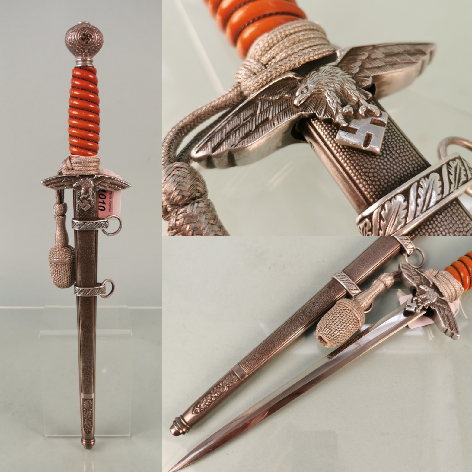 A second model (1937) Luftwaffe Officer's dress dagger by J.A.