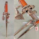 An Army (HEER) Officer's dress dagger, adopted 1935 by Emil Voss.
