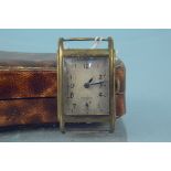 A 1930's Lance rectangular watch and jewellers box