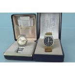 Two c1970's Citizen Automatic wristwatches,