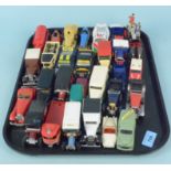 Mixed vintage die cast Matchbox vehicles (mild playworn)