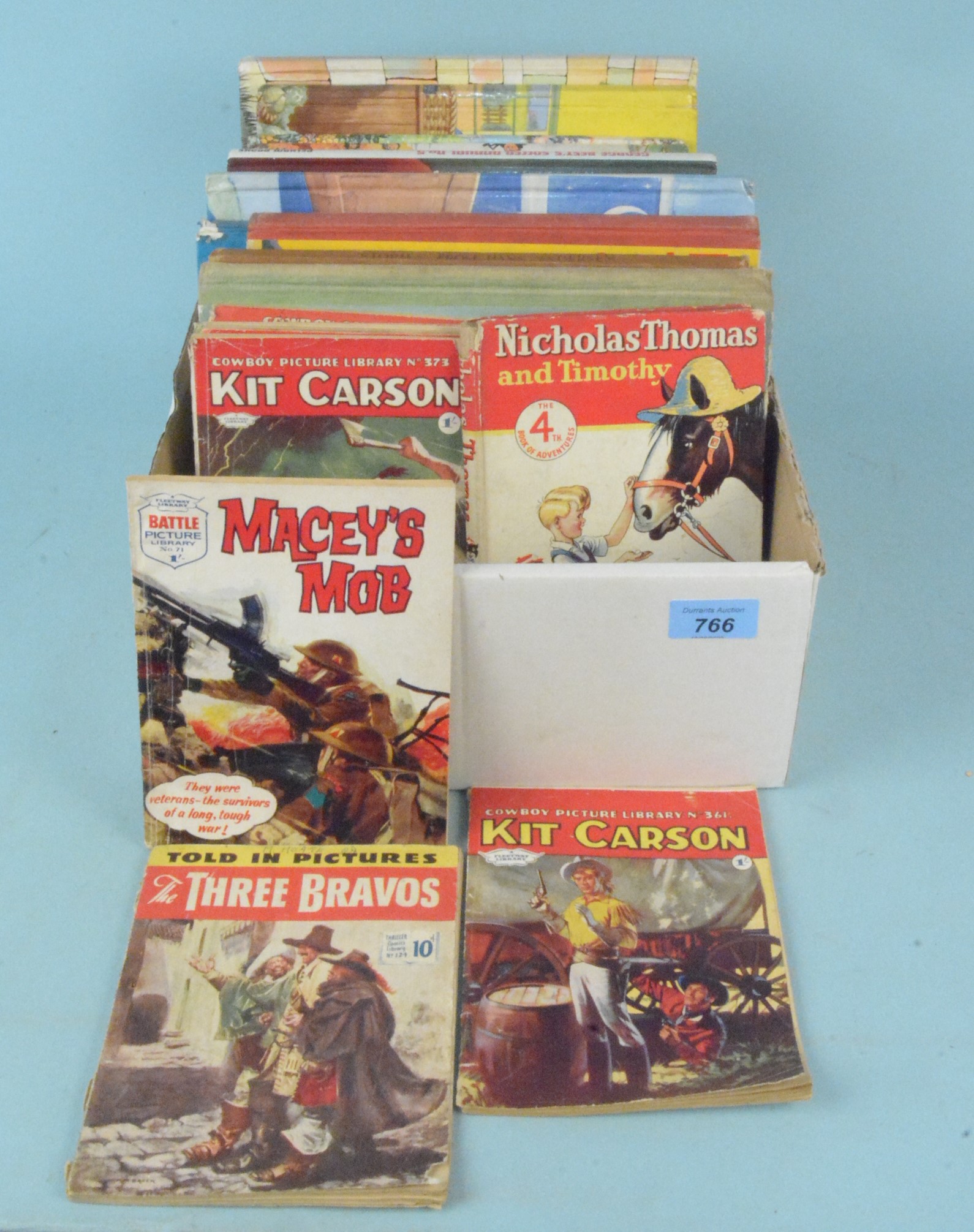 A selection of vintage Rupert annuals and booklets, four George Best soccer annuals,