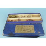 A boxed vintage 1953 Johilico series miniature Coronation coach, eight horses,