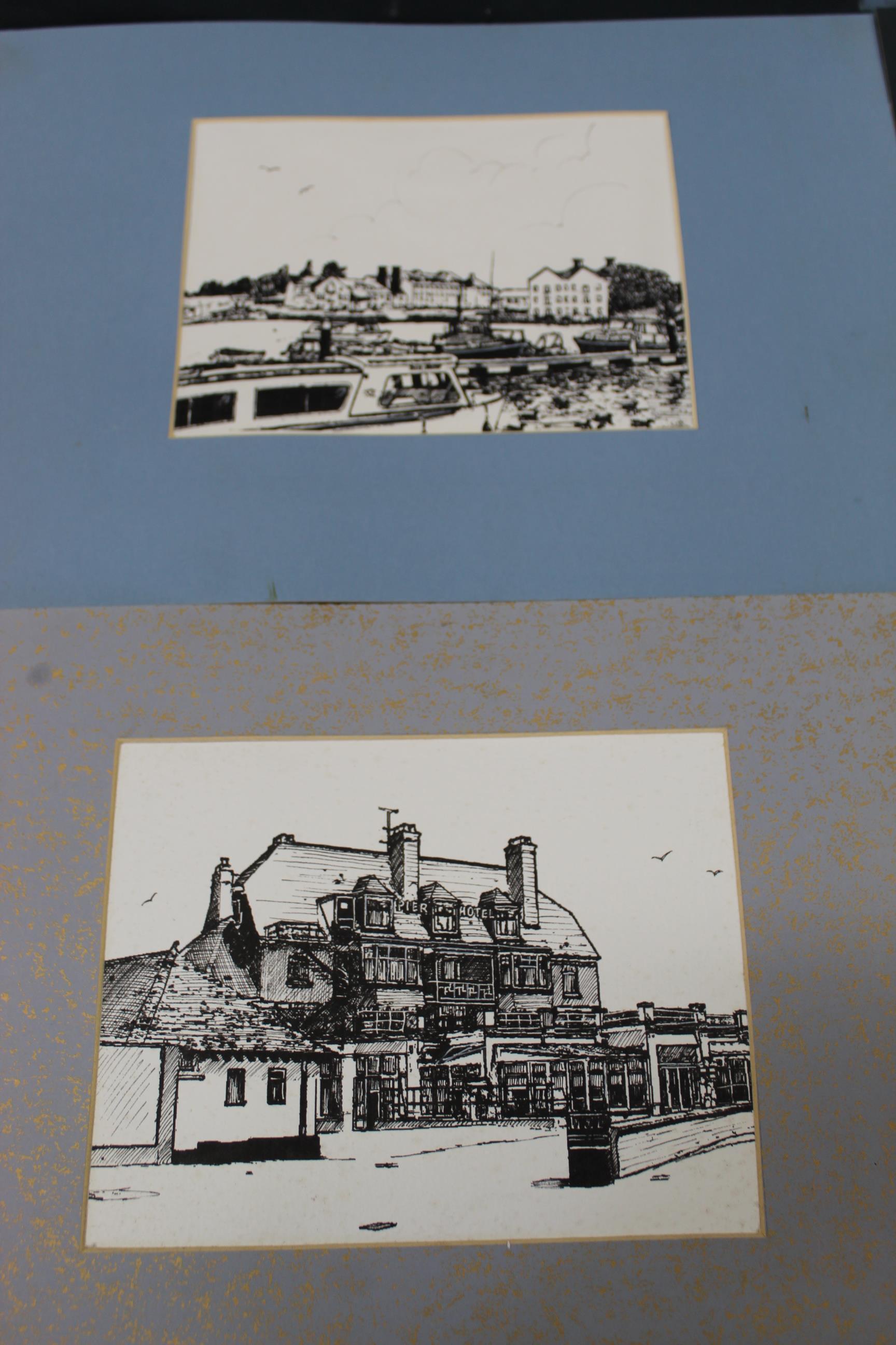 Ron Nicholson, unframed pencil sketch 'Lowestoft Lighthouse' 2000, 19. - Image 3 of 3