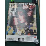 A 1982 poster of Siouxsie and the Banshees German Tour and LP release 'A Kiss in the Dreamhouse',