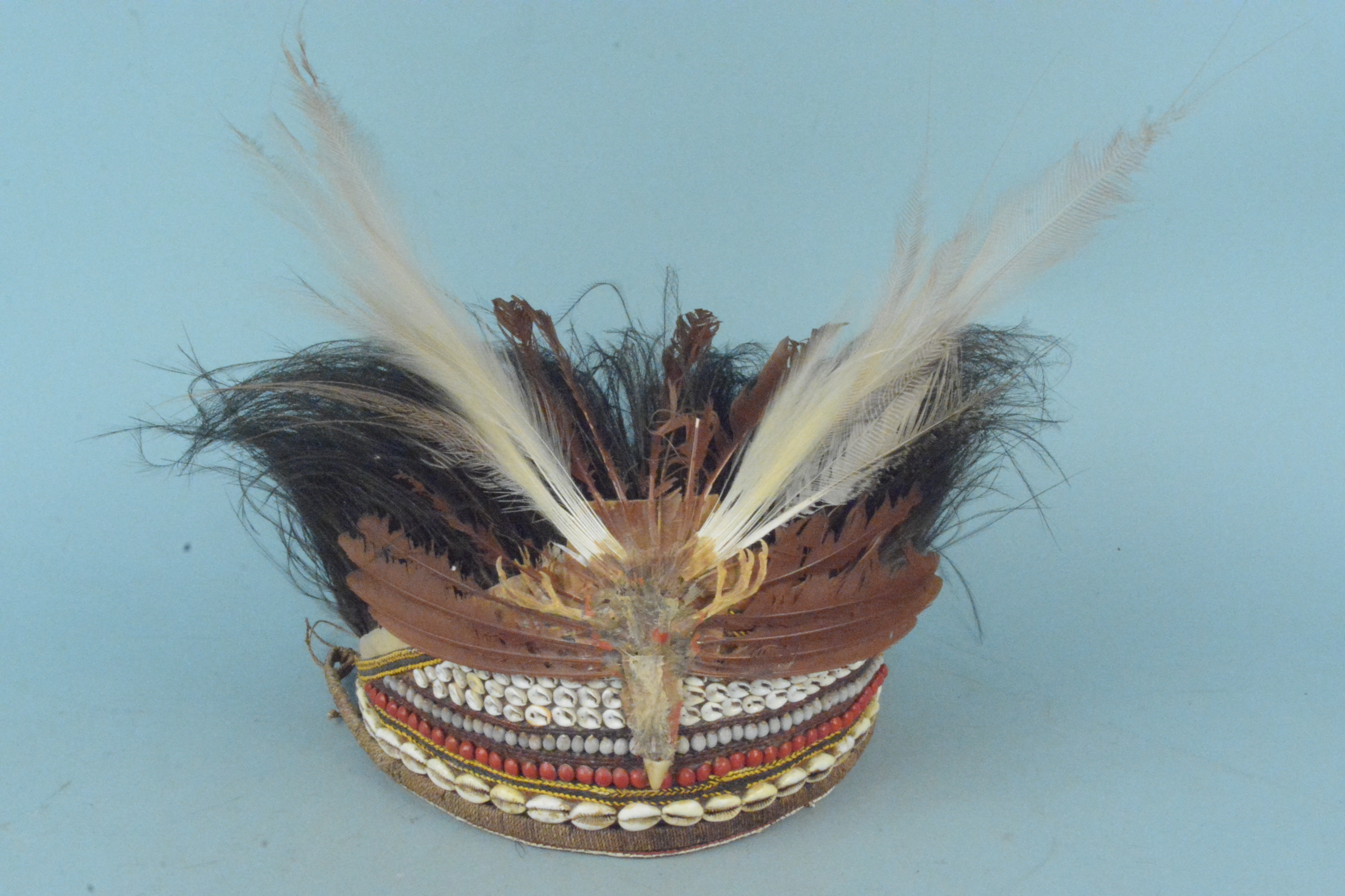 A pair of Papua New Guinea headdresses, early to mid 20th Century, - Image 3 of 3