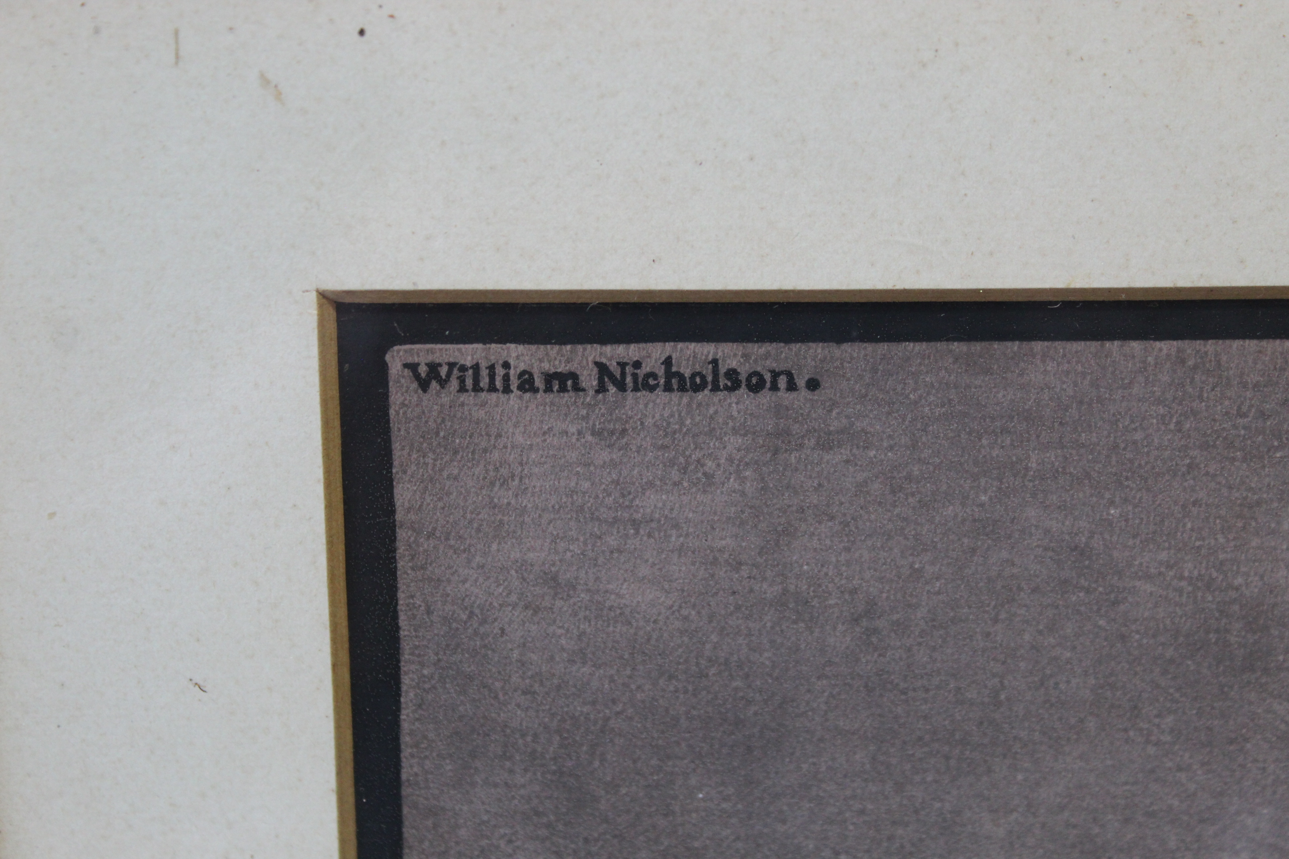 William Nicholson (1872-1949), four original lithographs, Rudyard Kipling, Prince Bismark, - Image 2 of 3