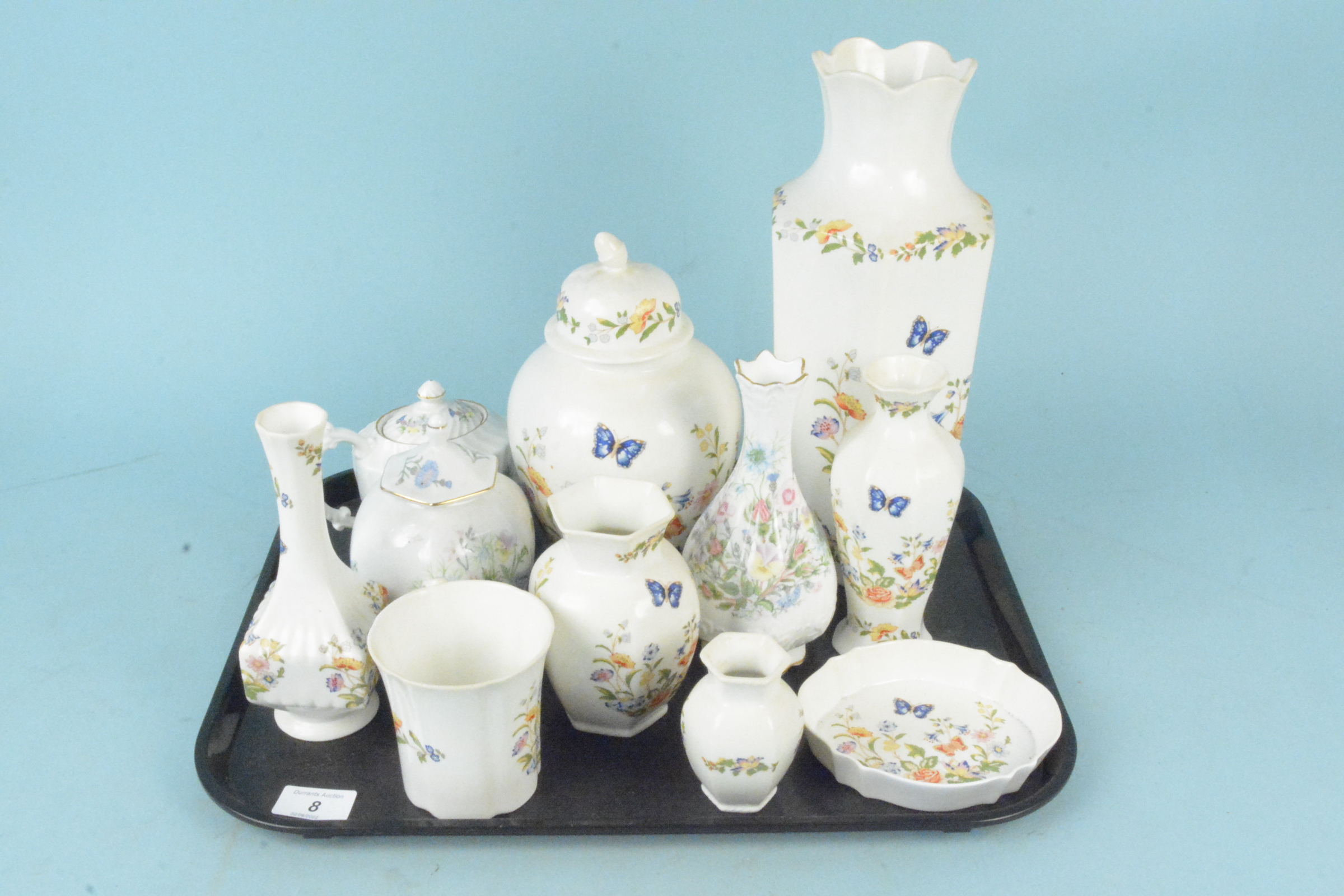 A small collection of Aynsley china (eleven pieces)