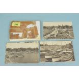A set of twelve Raphael Tuck postcards of Oulton Broad c1910