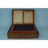 An early 20th Century Edison mimeograph in original box with labels