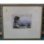 Herbert Persons Weaver (1872-1945) RBA, RCA, RWS, framed watercolour on paper 'In The Vale Of Clwy',