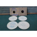 Rare 1920's 'Goodson White Record' six flexible discs,