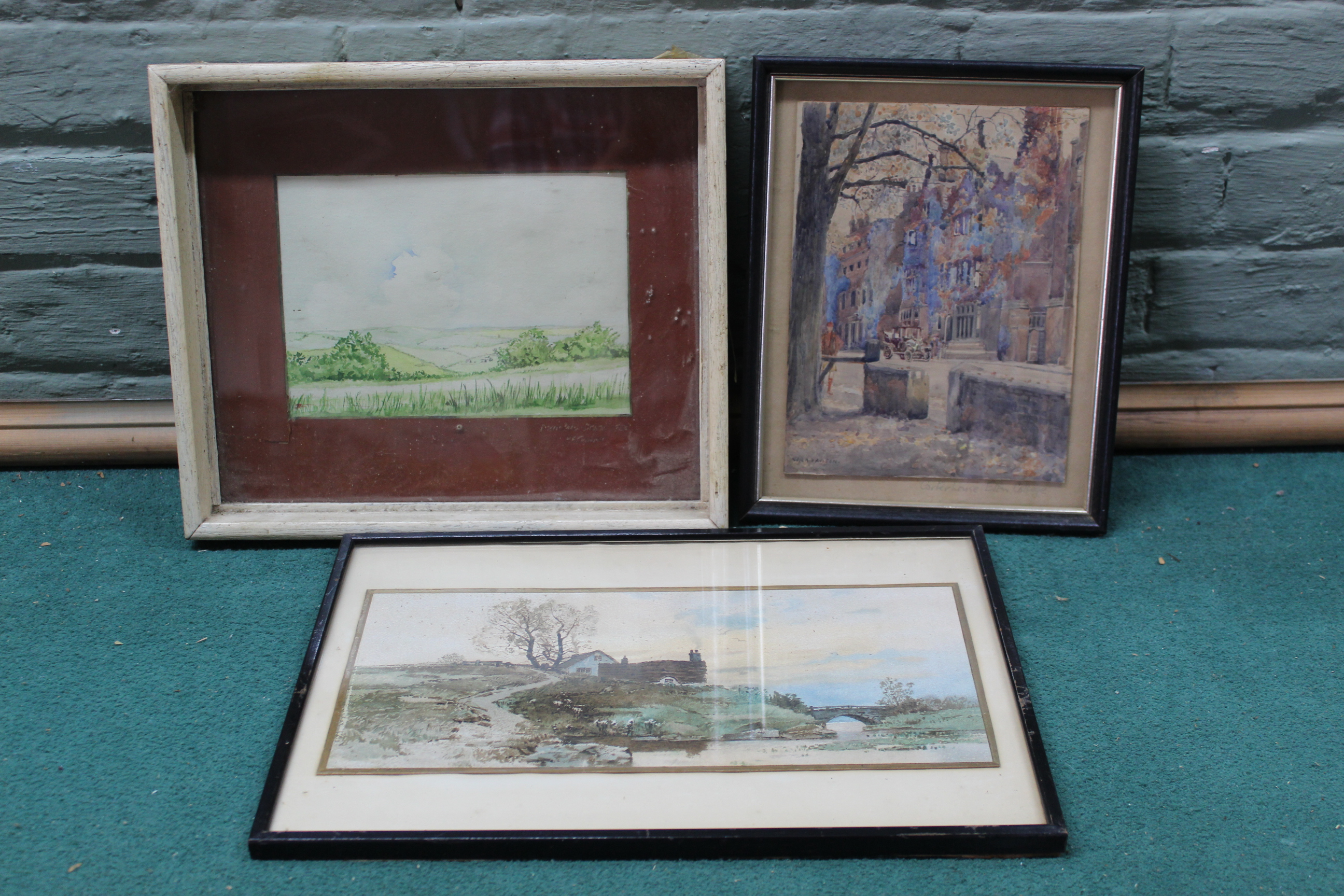 A quantity of sketch books and watercolour sketches plus various framed watercolours etc - Image 3 of 3